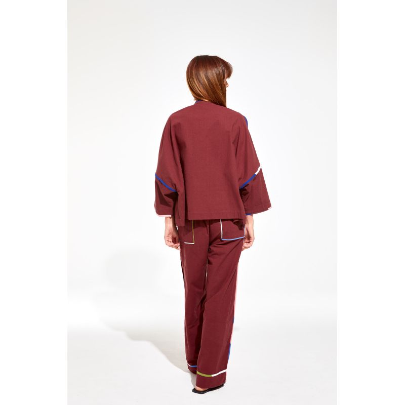 Veste Ada Melodie Bordeaux