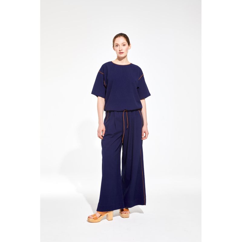 Top Livia Terra Indigo