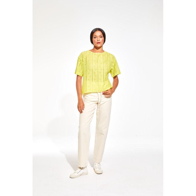 Top Livia Burano Lime