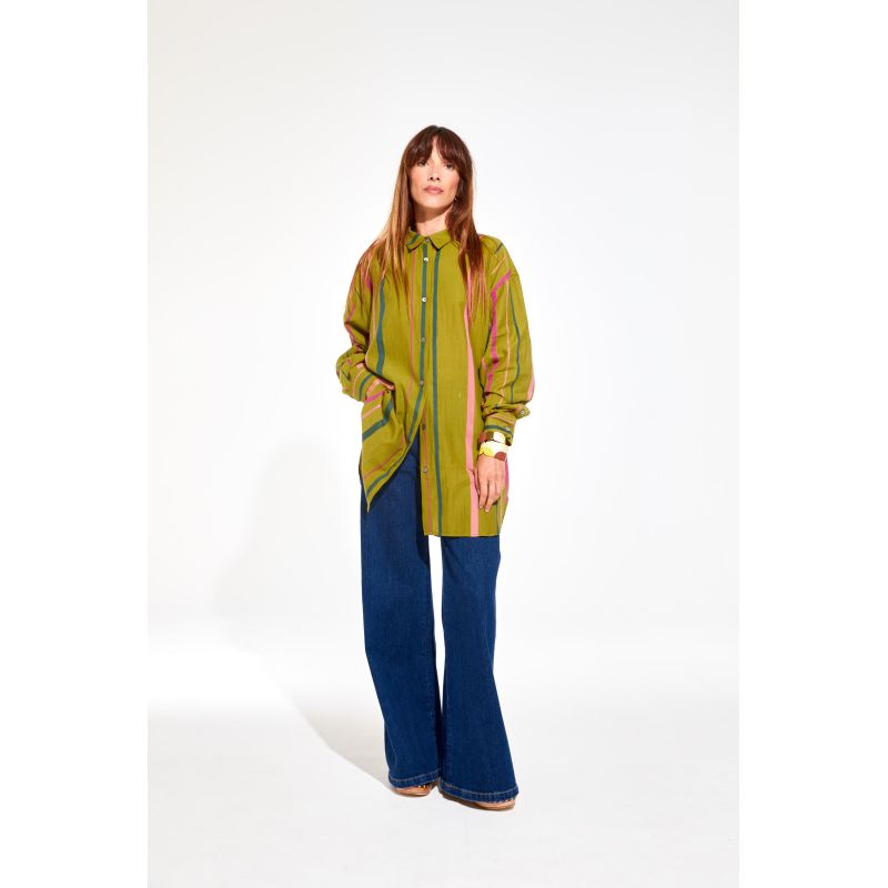 Chemise Marcel Praia Kaki