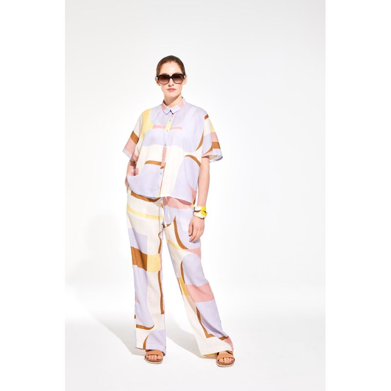 Chemise Nora Aura Parme