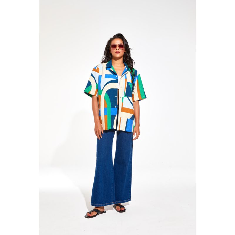 Chemise Homy Supersonic Bleu