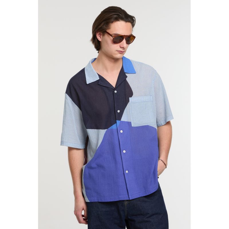 Chemise Homy Galet Bleu
