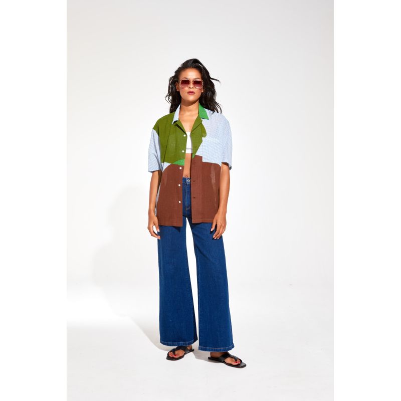Chemise Homy Galet Vert