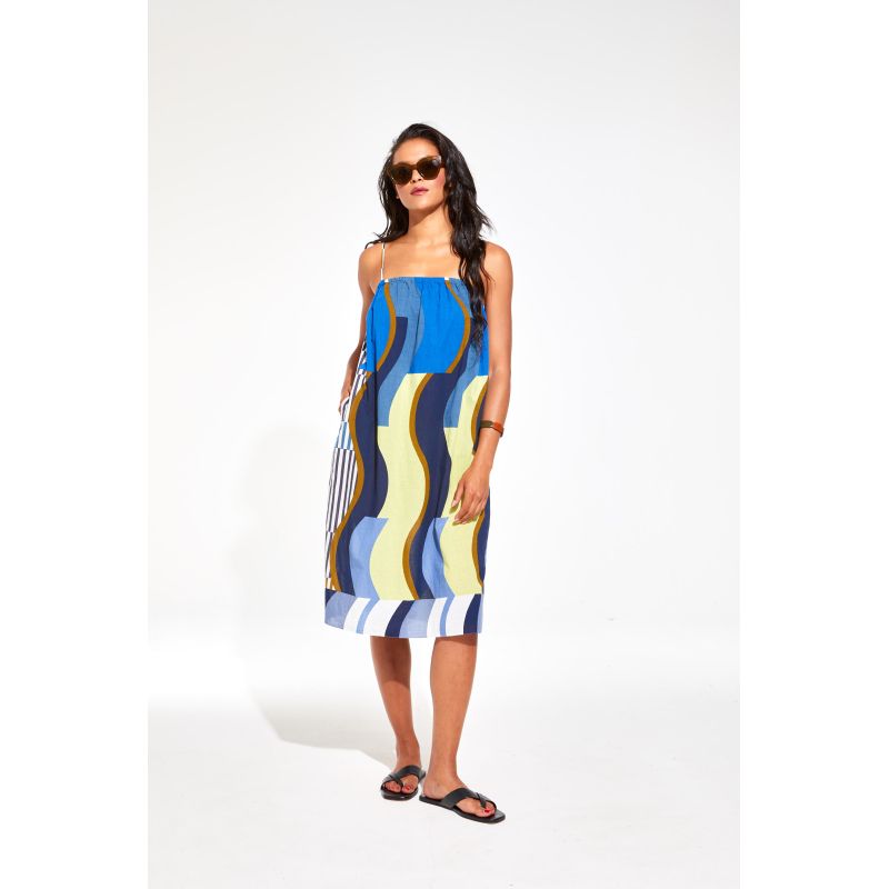 Robe Joy Nazare Bleu