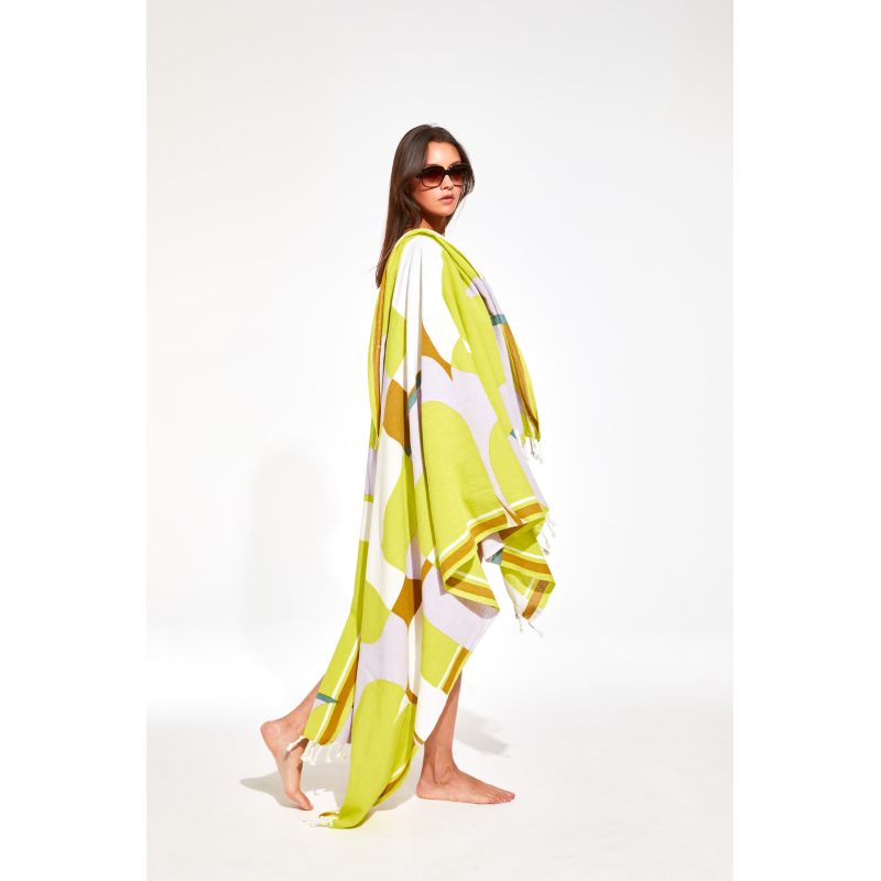 Drap De Plage Chance Lime