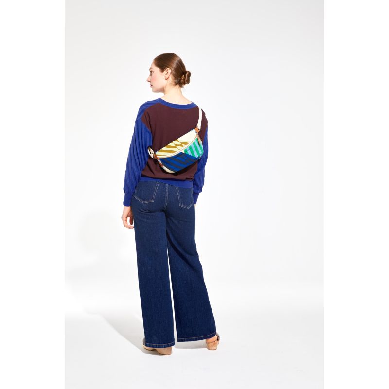 Sac Banane L Chiara Shibuya Bleu