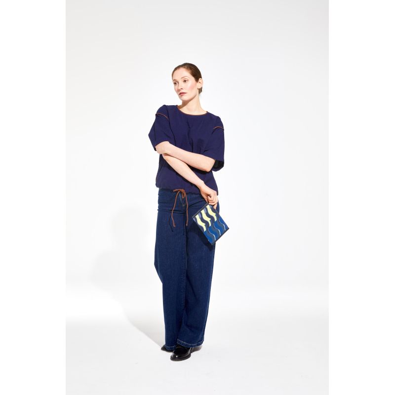 Pochette Kea Nazare Bleu