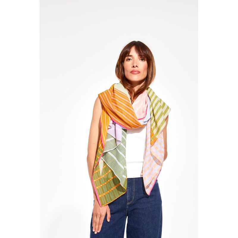 Foulard Vibrant Pastel