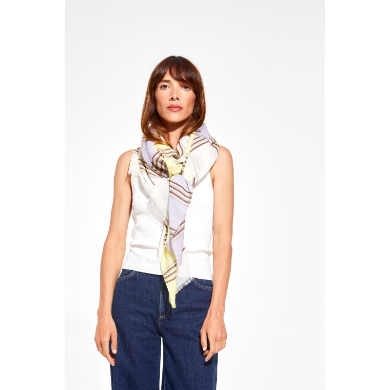 Foulard Guilhem Lime