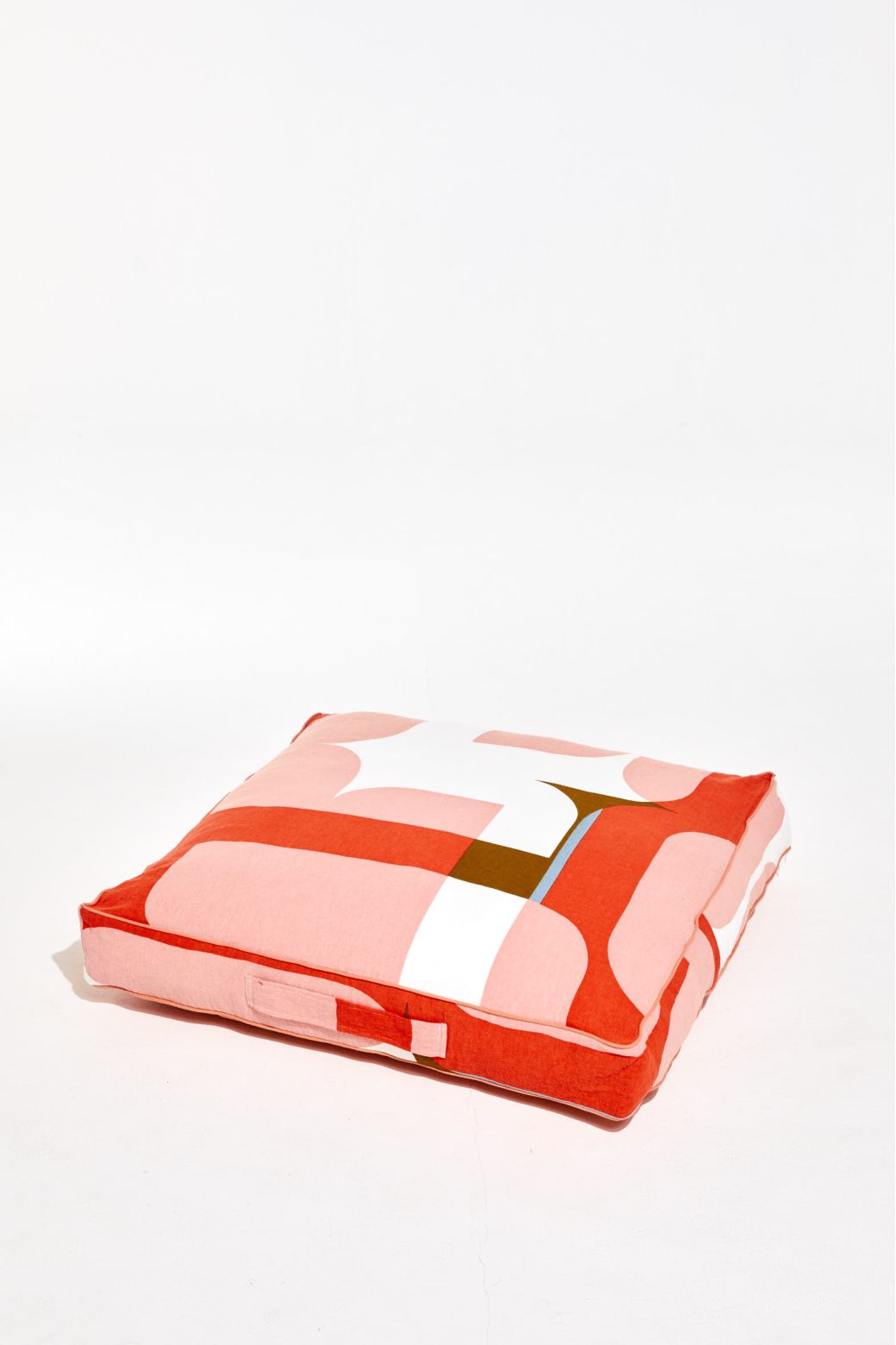 Chance Orange Floor Cushion 80/80/12Cm