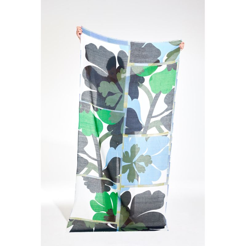 Foulard Bloom Bleu