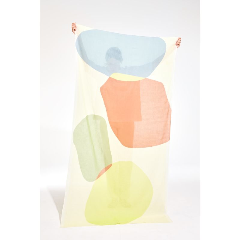 Foulard Galet Pastel