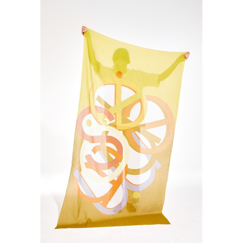 Foulard Icone Citrine