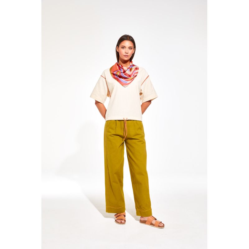 Nébuleuse Peach Scarf