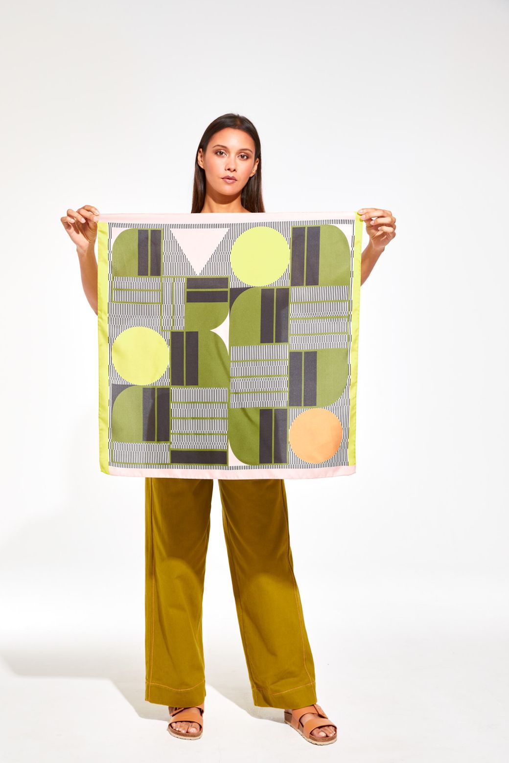 Tempo Khaki Scarf