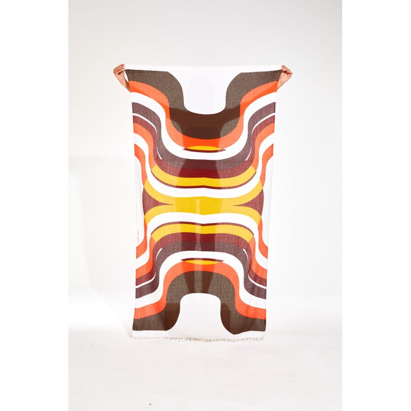 Drap De Plage Halo Cuivre