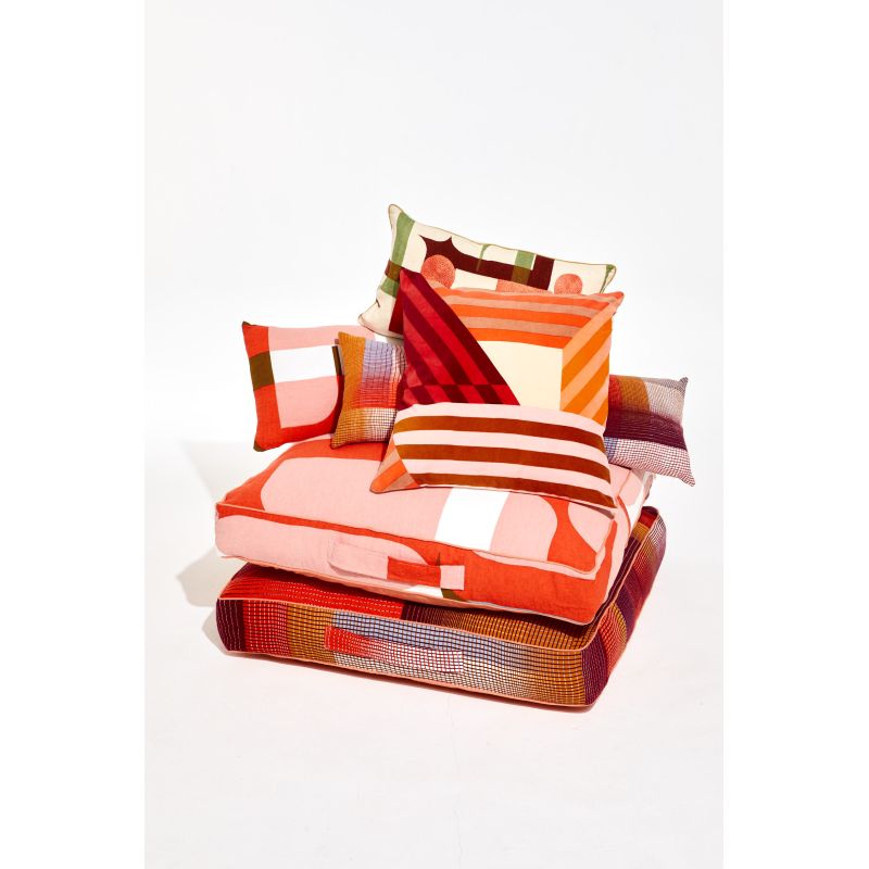 Coussin De Sol Chance Orange 80/80/12Cm