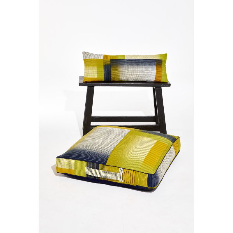 Coussin De Sol Echo Lime 80/80/12Cm