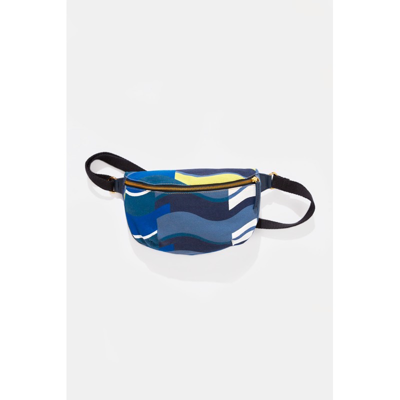 Sac Banane L Chiara Nazare Bleu