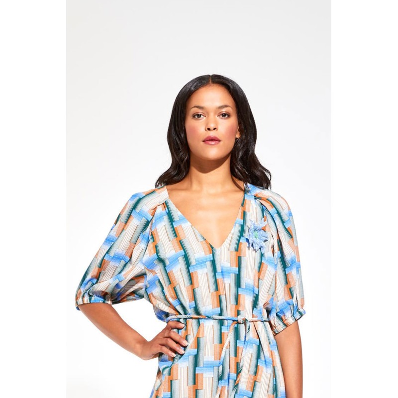 Broche Elixir Bleu