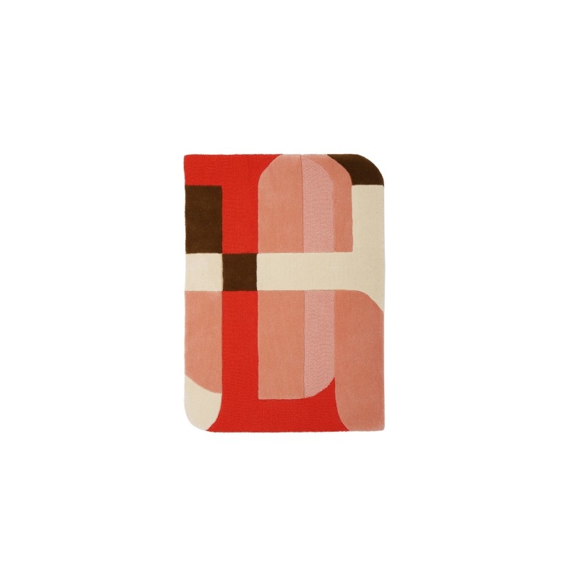 Small Calice Pink Rug 80x120 | Mapoésie Paris