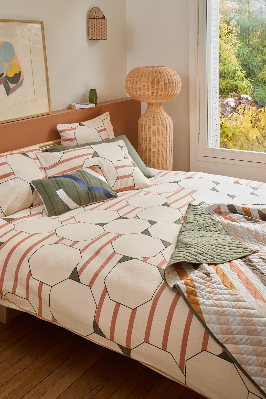 Housse de couette Solaire Beige