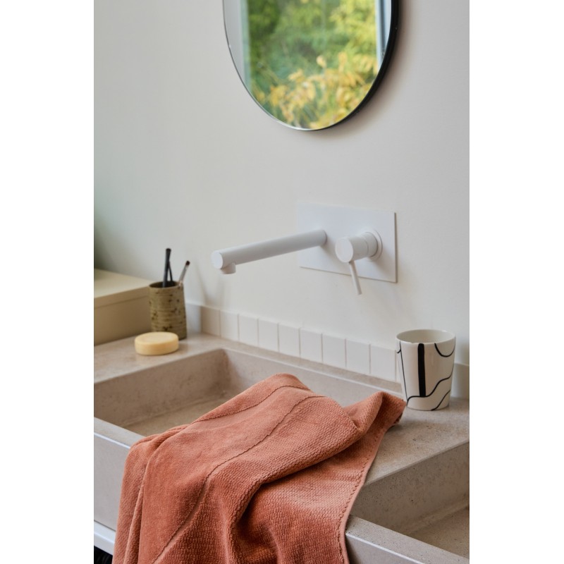 Serviette de bain Rythme Brun