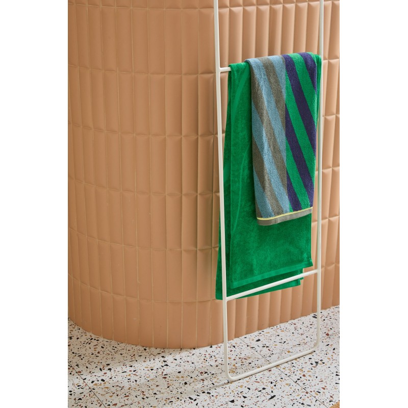 Serviette de bain Diagonal Bleu
