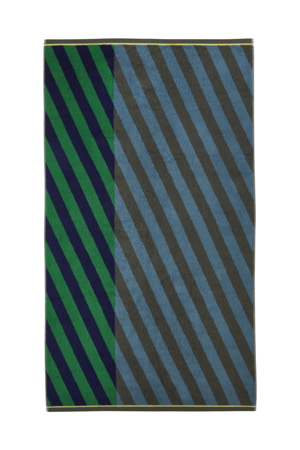 Towel Diagonal Blue