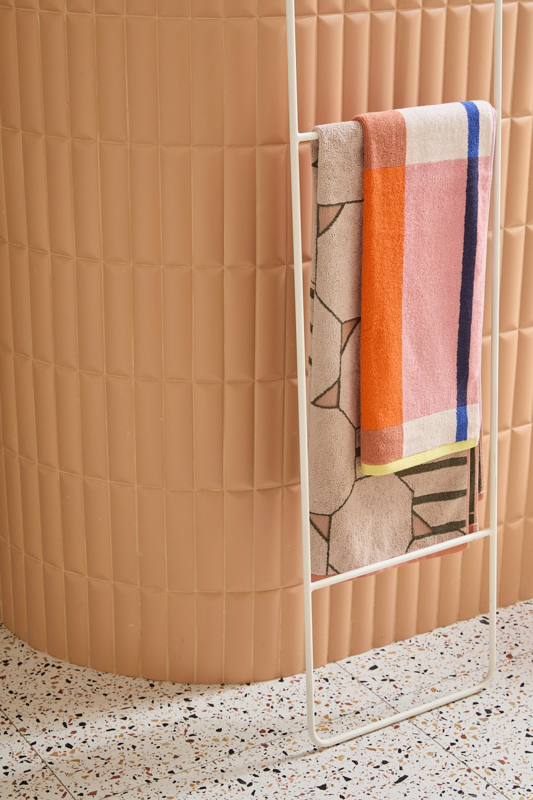 Towel Colorblock Pink