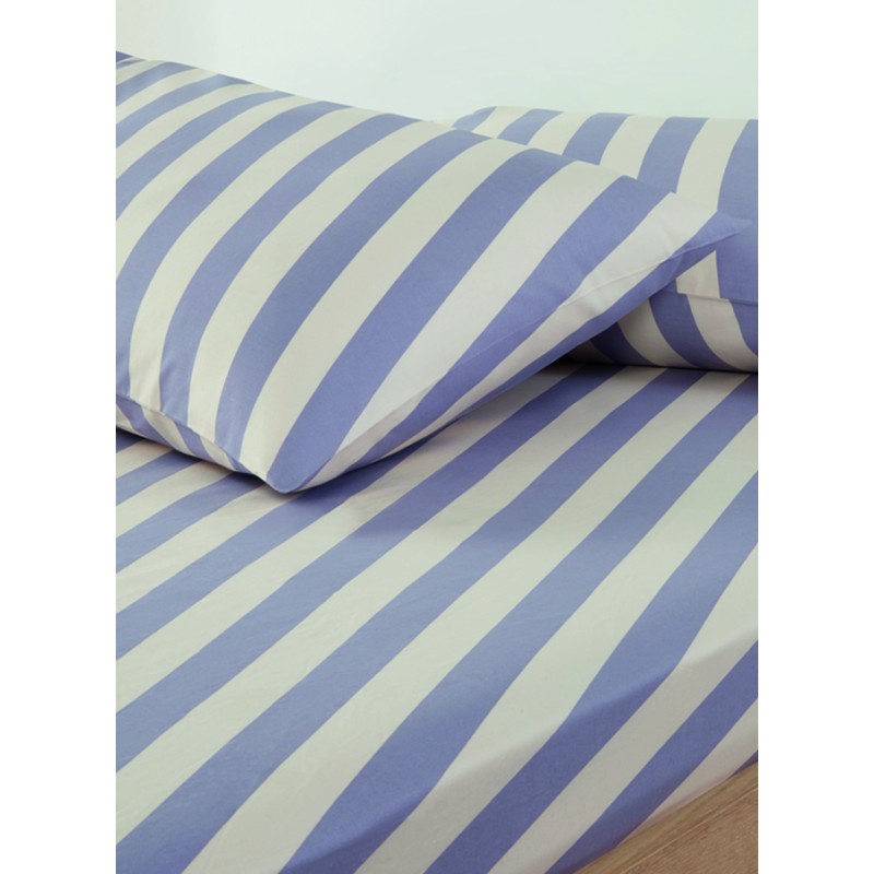 Housse de coussin Diagonal Violet 50x75