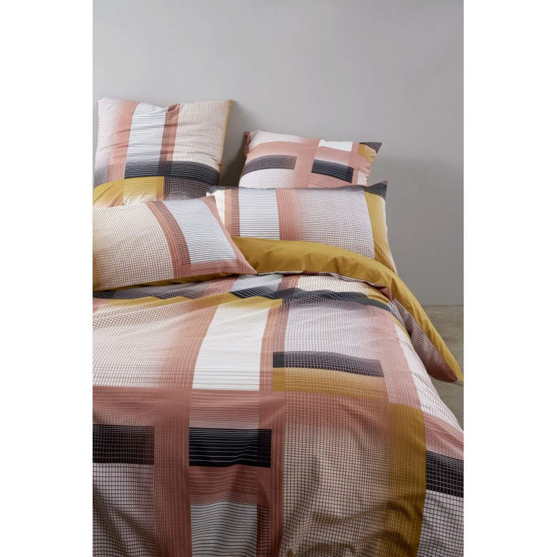 Housse de coussin Yvonne Rose 50x75