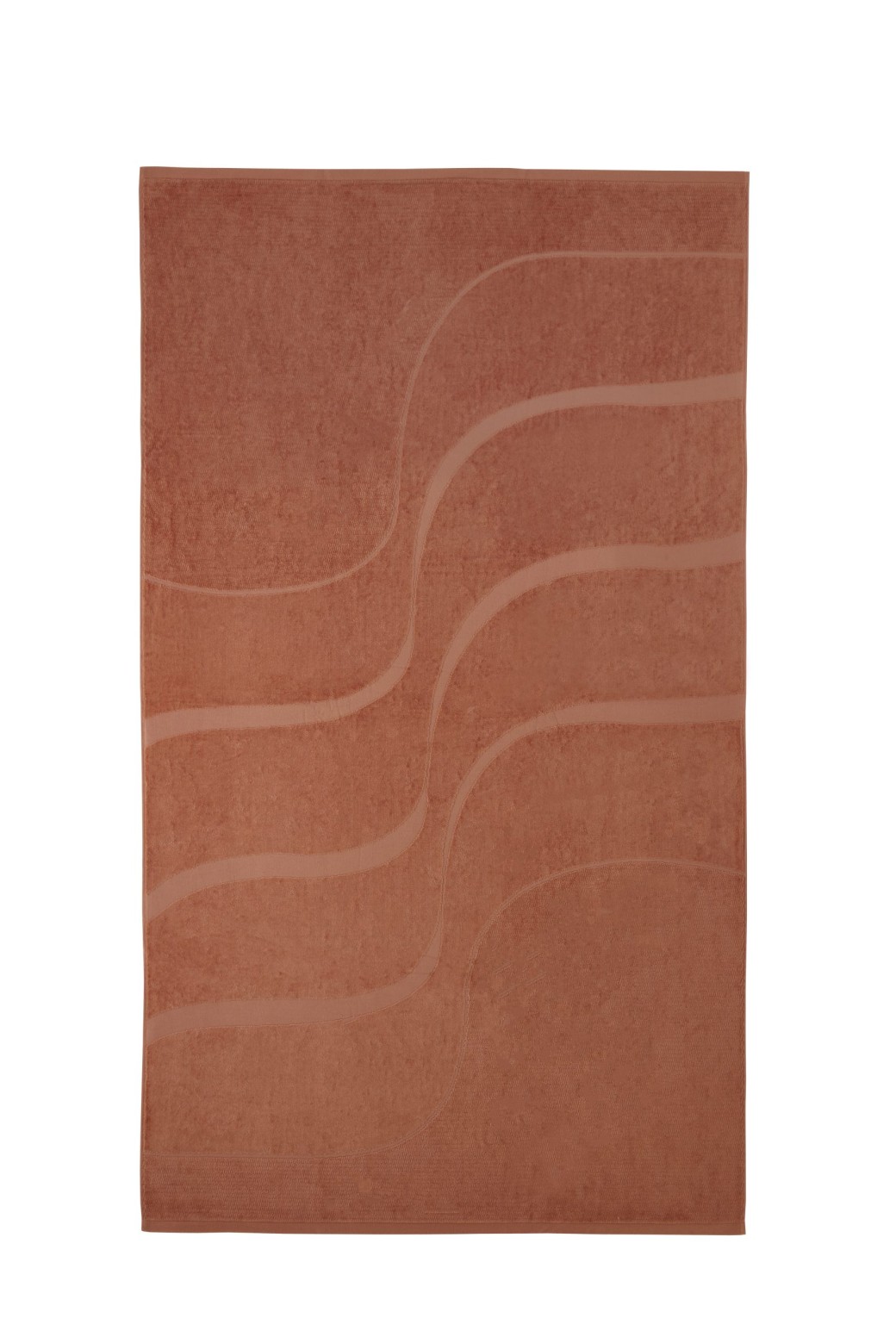 Serviette de bain Rythme Brun