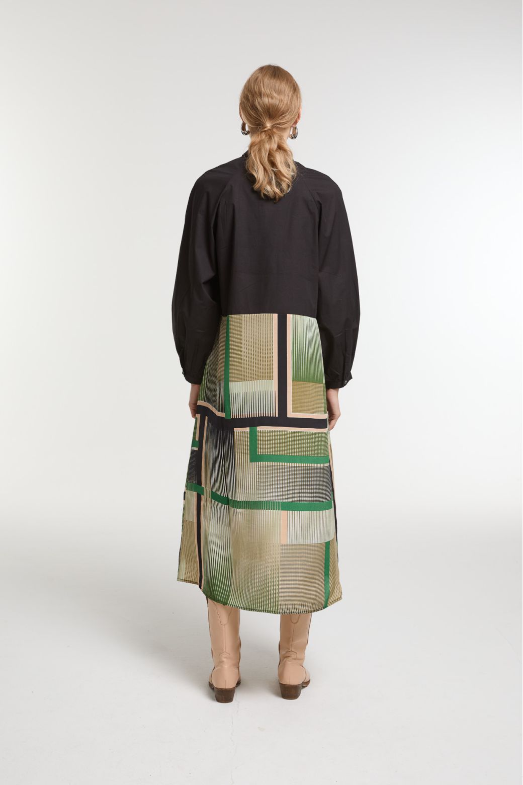 Robe Eulalie Prisme Vert