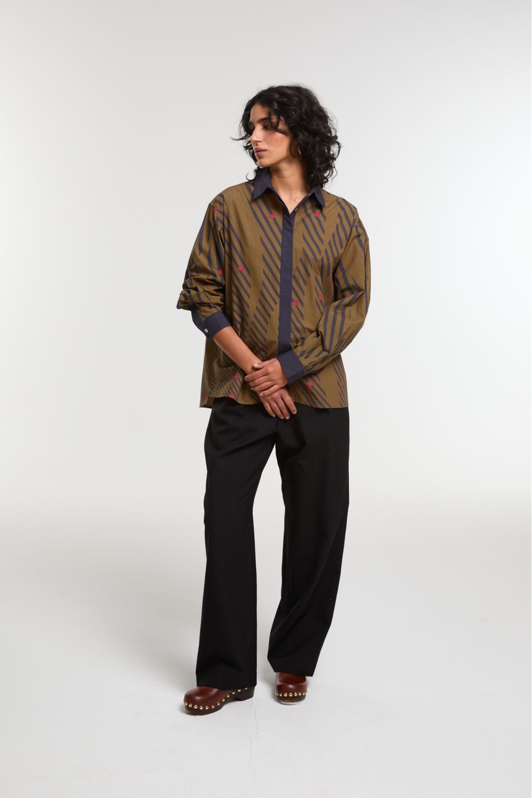 Chemise Rosalie Moon Kaki