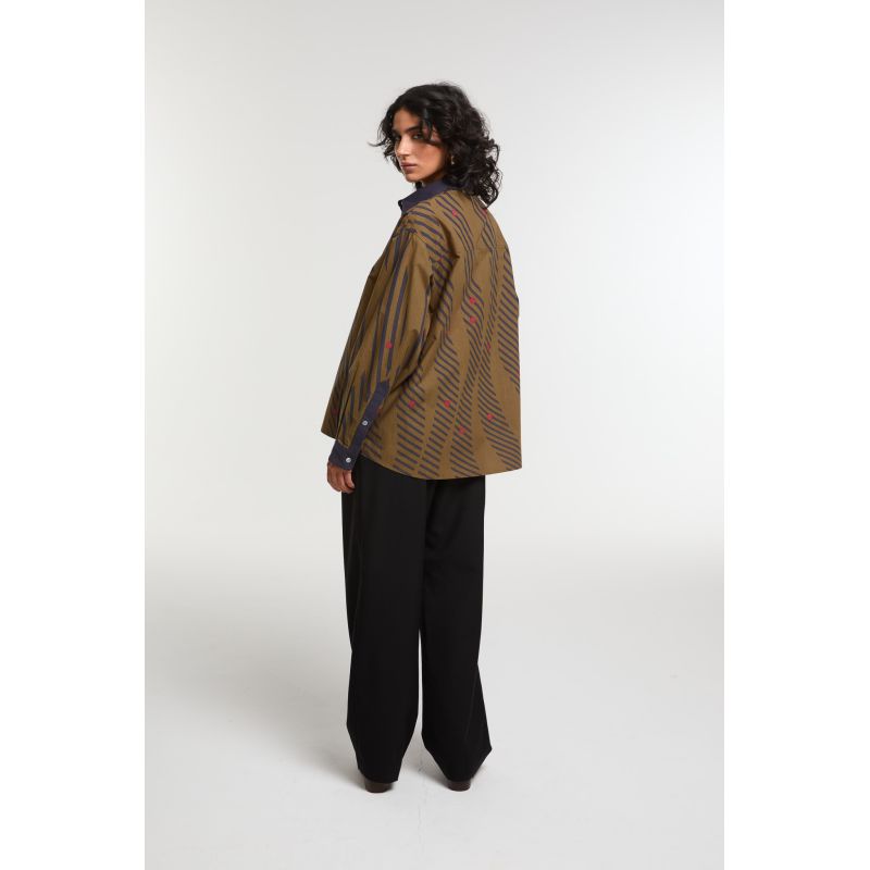 Chemise Rosalie Moon Kaki