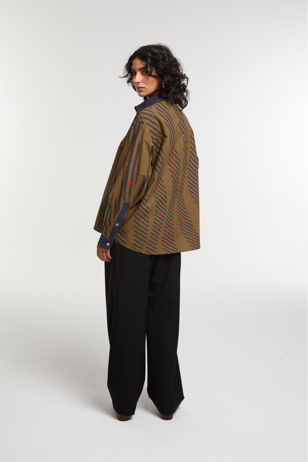 Chemise Rosalie Moon Kaki