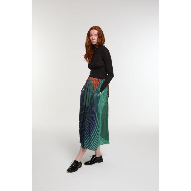 Jupe Romeo Astre Bleu Vert