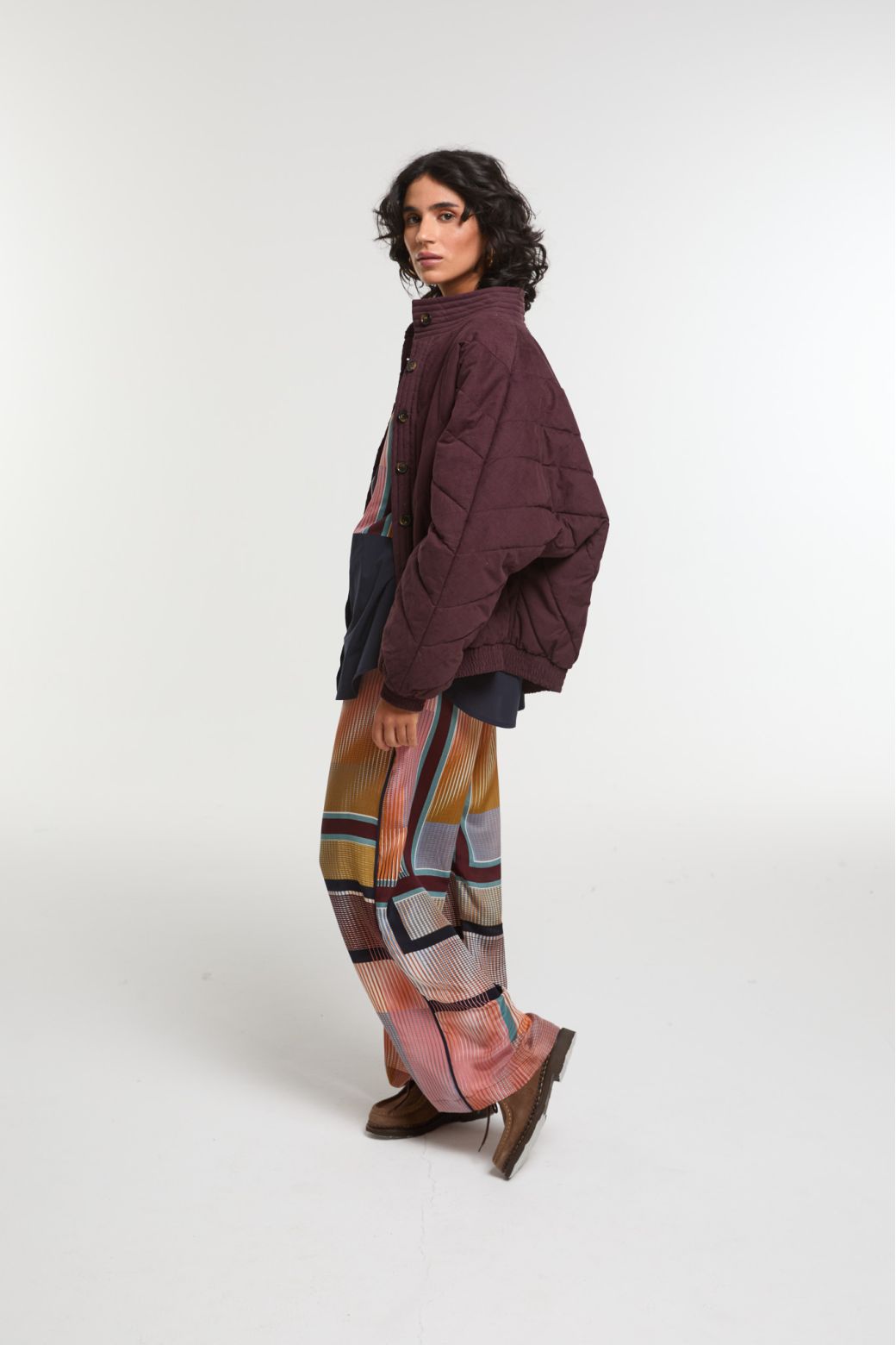 Veste Millie Mae Bordeaux