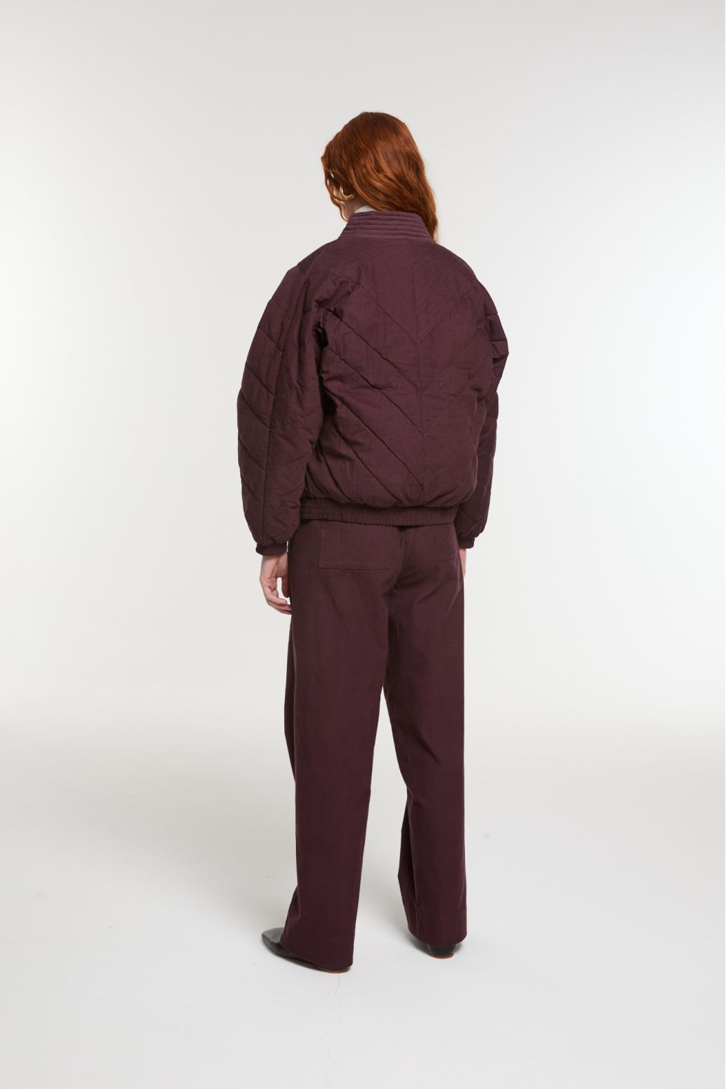 Veste Millie Mae Bordeaux