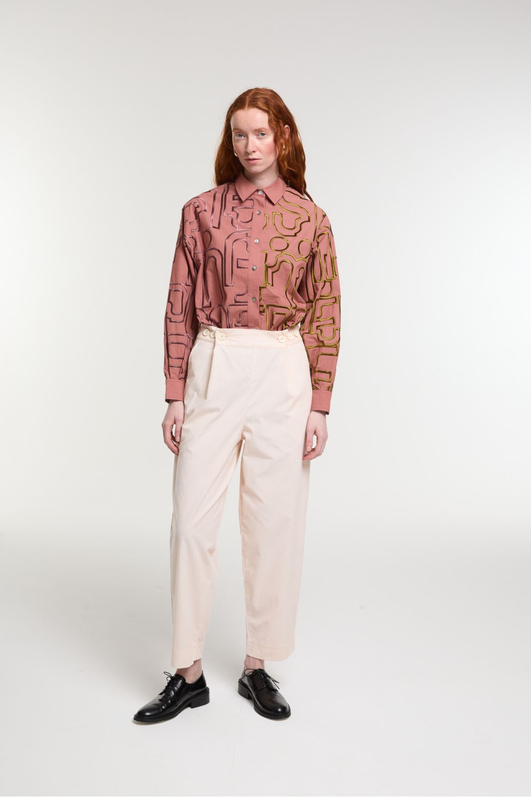 Pantalon Olivia Mae Naturel