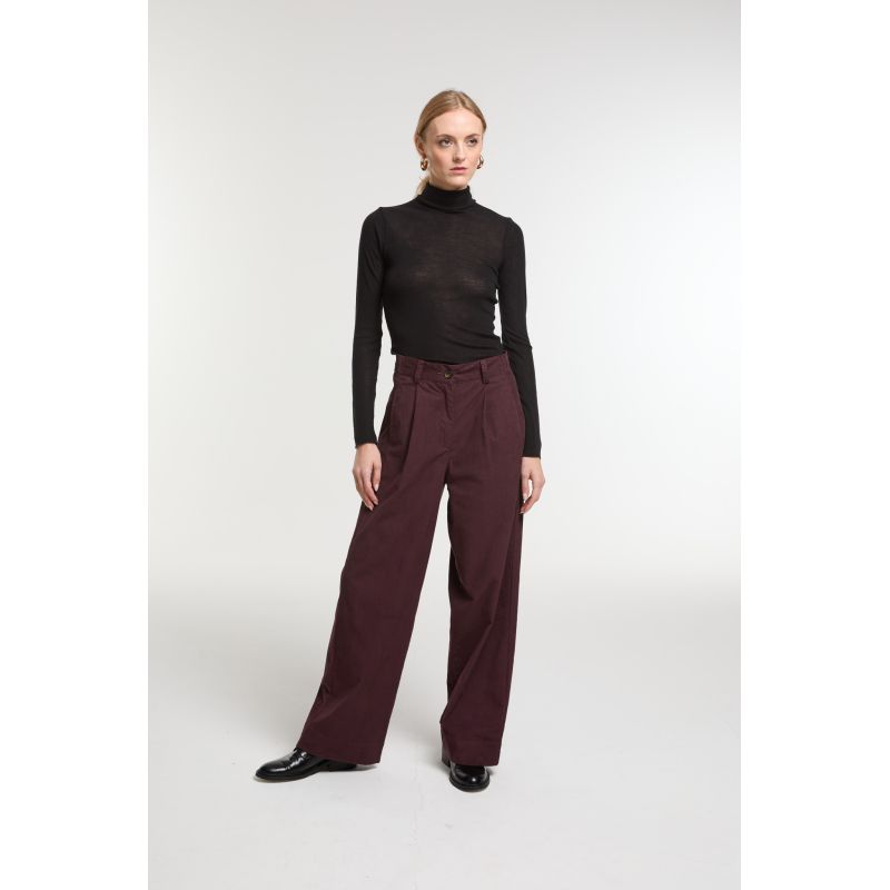 Pantalon VictorMae Bordeaux