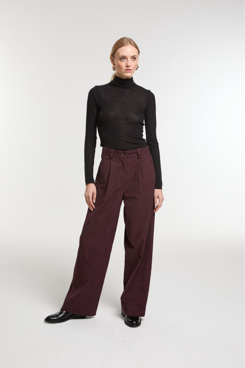 Pantalon VictorMae Bordeaux