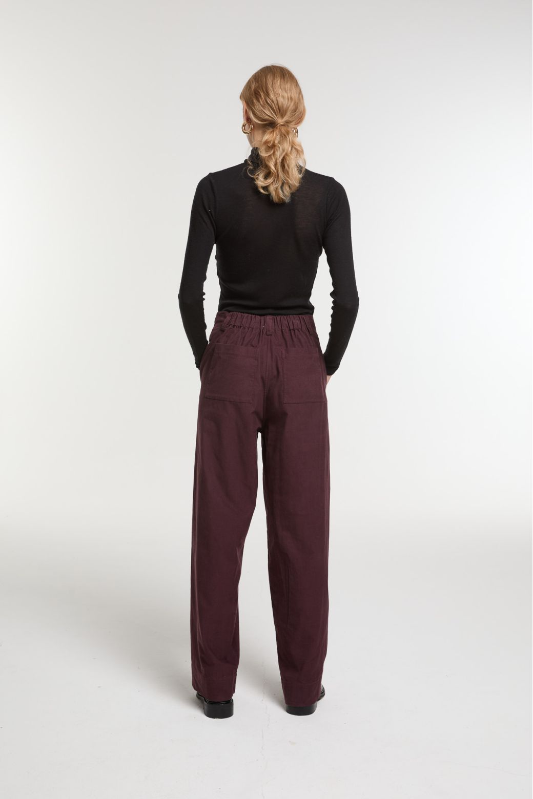 Pantalon VictorMae Bordeaux