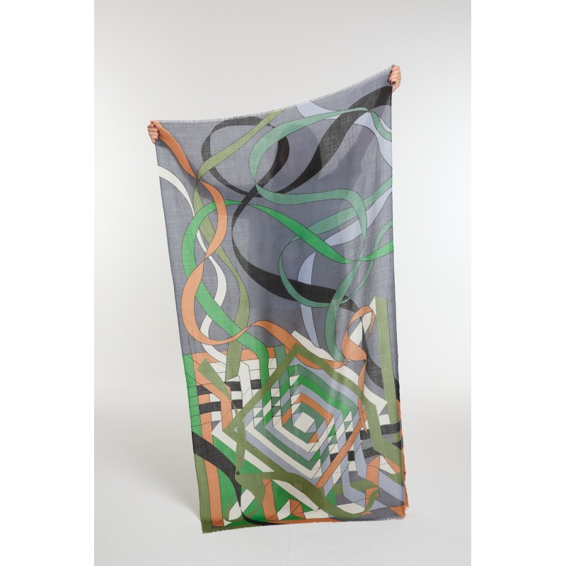 Foulard Infini Nuit Design Poétique | Mapoésie