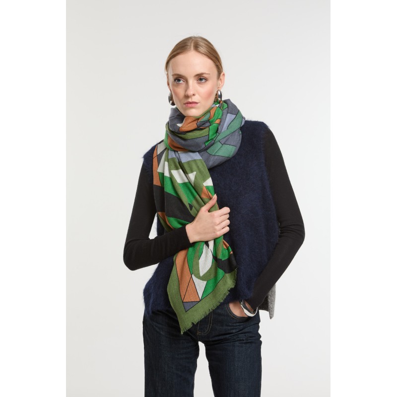 Foulard Infini Nuit Design Poétique | Mapoésie