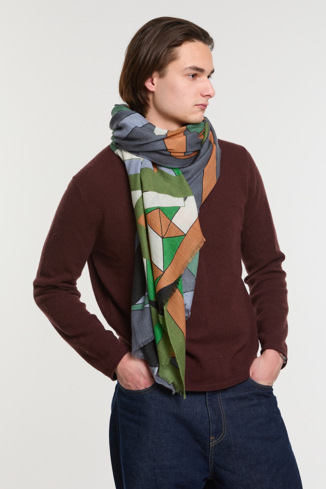 Foulard Infini Nuit Design Poétique | Mapoésie