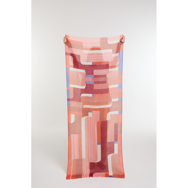 Foulard Petra Flamand Tons Tendres | Mapoésie Paris