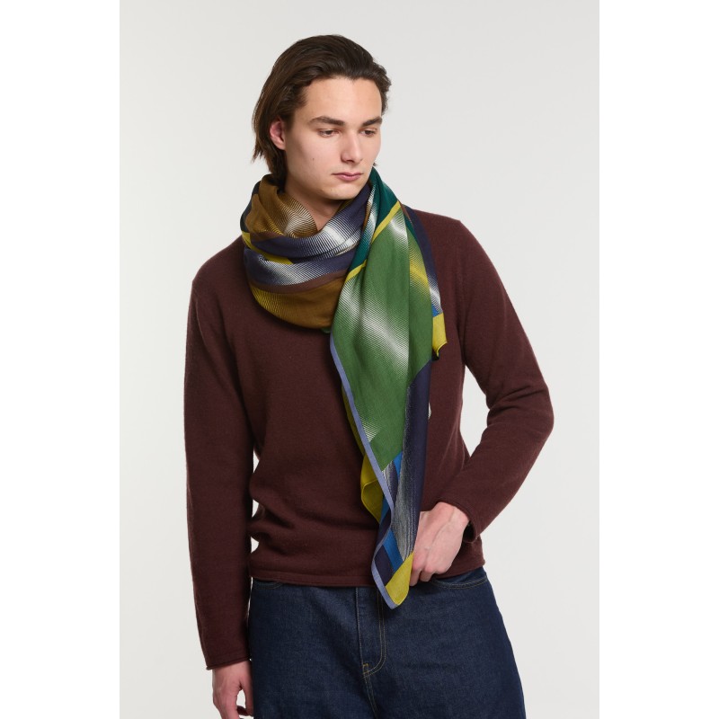 Foulard Mystique Lime Arty Moderne | Mapoésie Paris